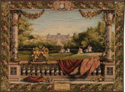 Tapisserie murale fantaisie château princesse - TenStickers