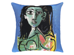 Le rêve, coussin Picasso, Tapisserie Jules Pansu