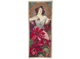 Rubis - tapisserie Mucha