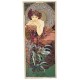 Emeraude - tapisserie Mucha