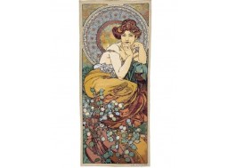 Topaze - tapisserie Mucha