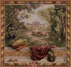 verdure au chateau, tapisserie