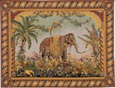 oriental tapestry elephant