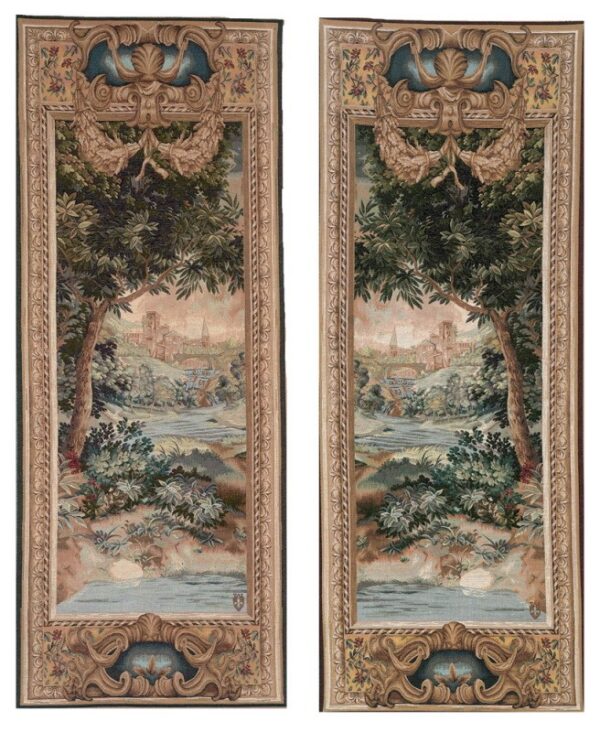 Cascade and Greenery (2 tapestries)