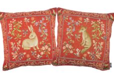 Coussins animaux, rouge