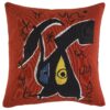 Coussin Miro - Femme, oiseaux