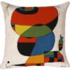 Coussin Miro - Femme, oiseau, étoile Extrait n° 1