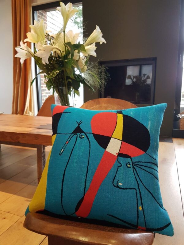 Coussin Miro - "Pour Pilar de tout coeur", extrait n°2