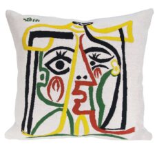 Coussin Picasso - "head of the woman"